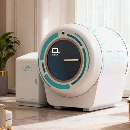 Saeke - Space-Themed Monoplace Rigid Hyperbaric Chamber (2.0 ATA)