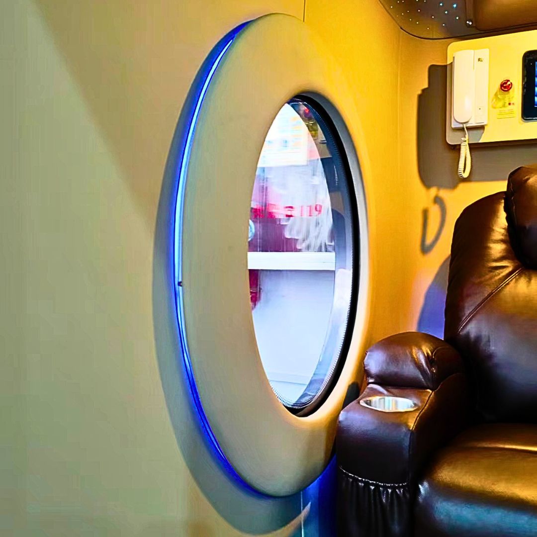 Kunlun III - Elite Rigid 2.0 ATA Hyperbaric Chamber with Zero-Gravity Massage
