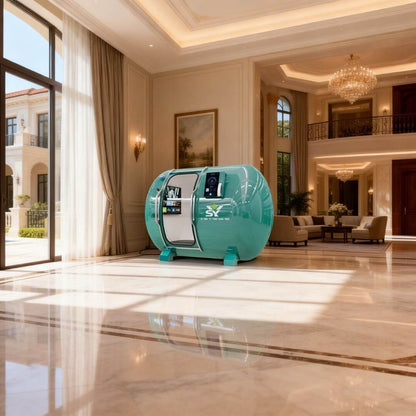 Changbai I - Luxury Rigid 2.0 ATA Hyperbaric Oxygen Chamber with 34" Smart TV