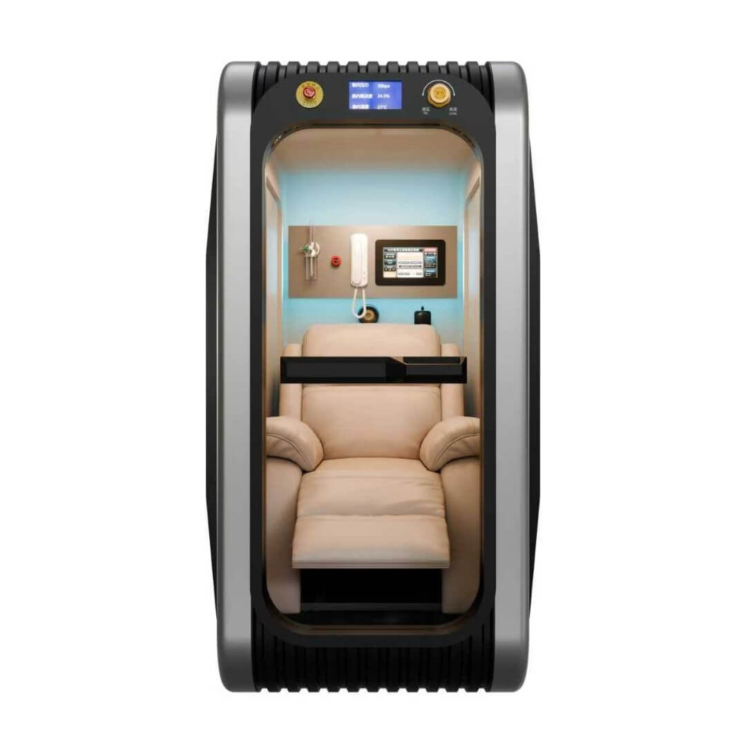 Kunlun III - Elite Rigid 2.0 ATA Hyperbaric Chamber with Zero-Gravity Massage