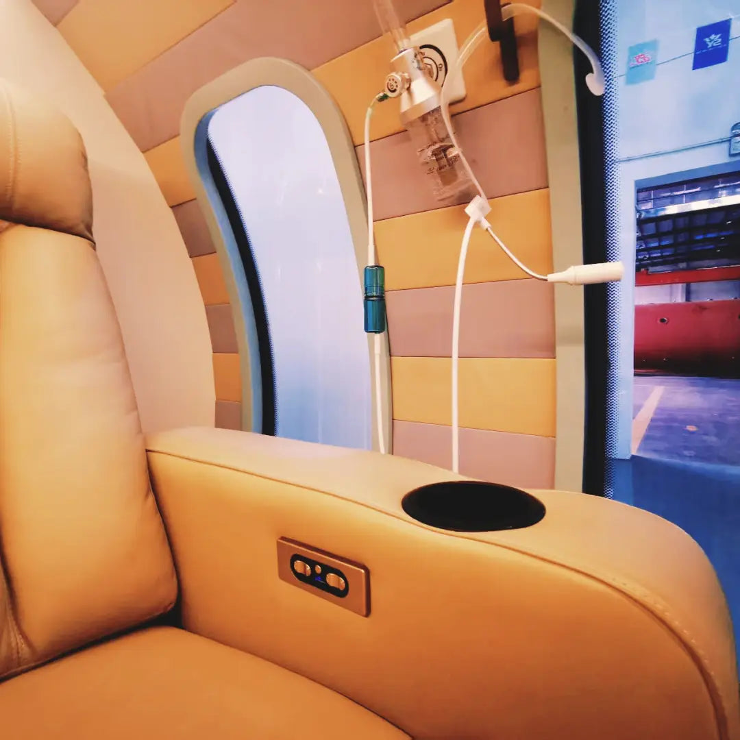 Anke - Space-Themed Biplace Rigid Hyperbaric Chamber (2.0 ATA)