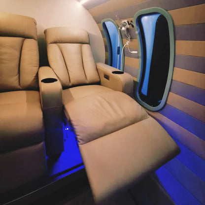 Anke - Space-Themed Biplace Rigid Hyperbaric Chamber (2.0 ATA)
