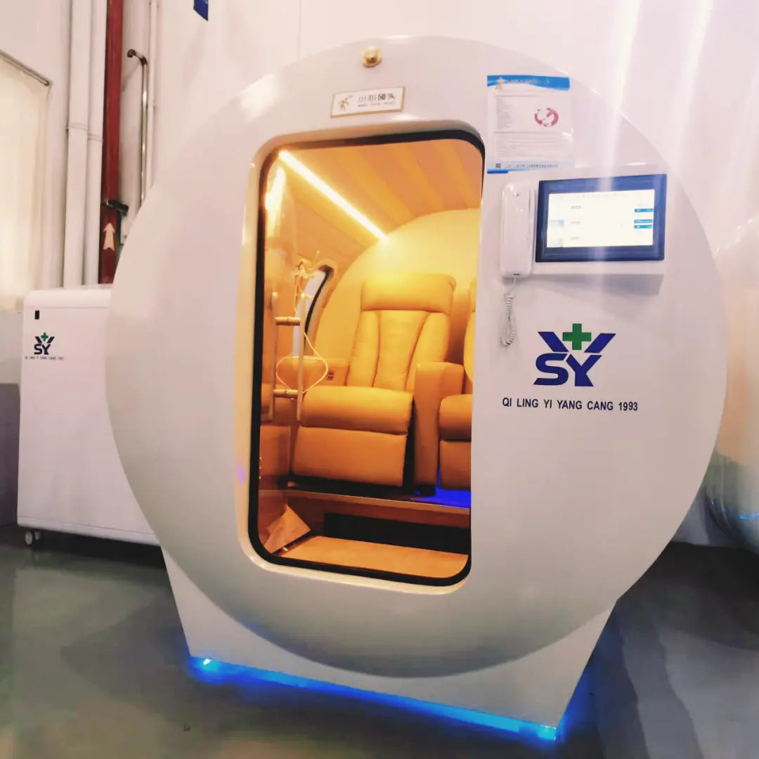 Anke - Space-Themed Biplace Rigid Hyperbaric Chamber (2.0 ATA)