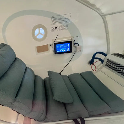 C-Shaped Side-Opening Sitting Chamber - 1.5 ATA Softshell HBOT